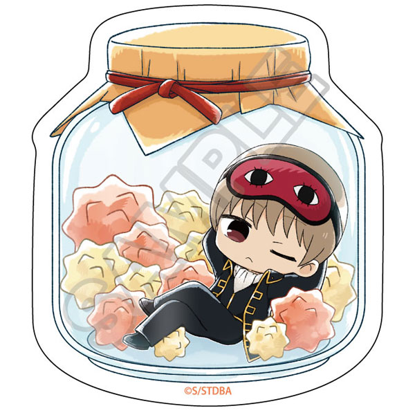 【굿즈-스티커】 은혼 별사탕 스티커 오키타 소고