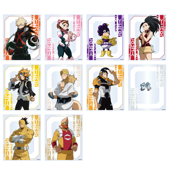 【굿즈-카드콜렉션】 나의 히어로 아카데미아 B10 트레이딩 아크릴 카드B