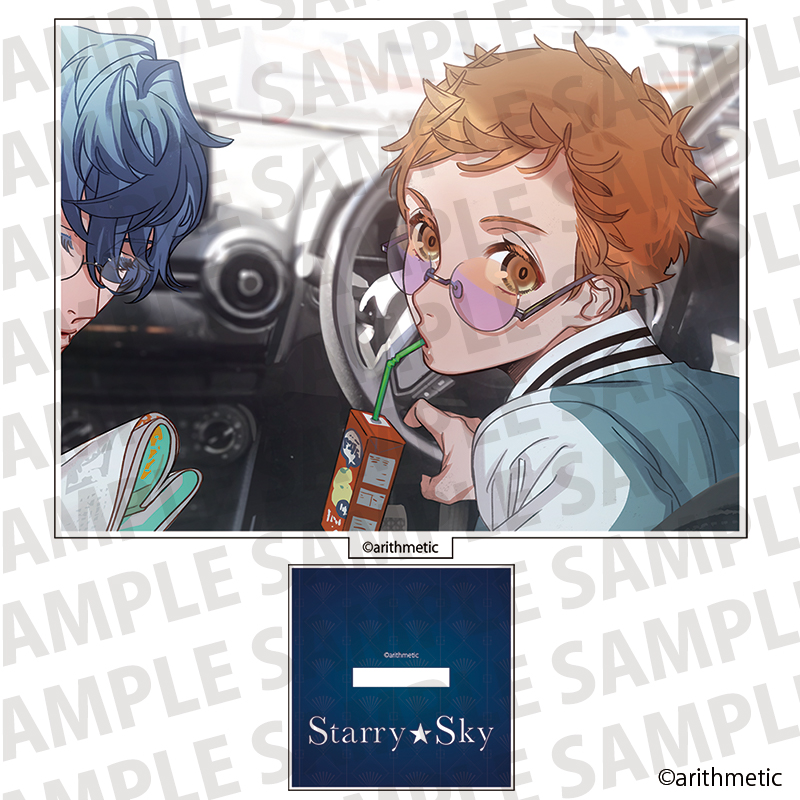 【굿즈-아크릴스탠드】 Starry☆Sky 카드형 아크릴스탠드 AGF2025ver. 이쿠&나오시