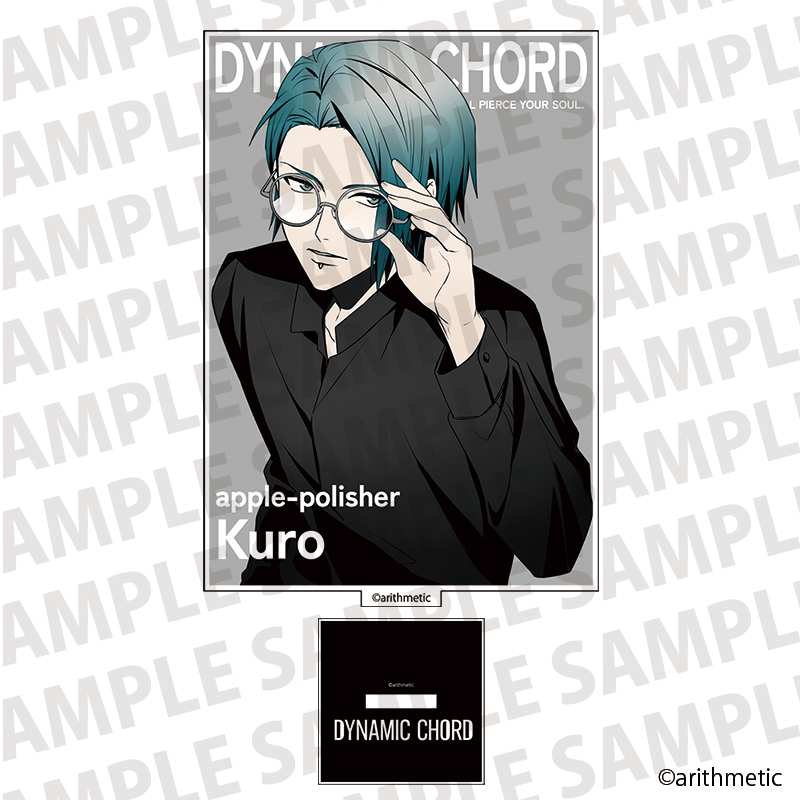 【굿즈-아크릴스탠드】 DYNAMIC CHORD 카드형 아크릴스탠드 Spent with U ver. Kuro