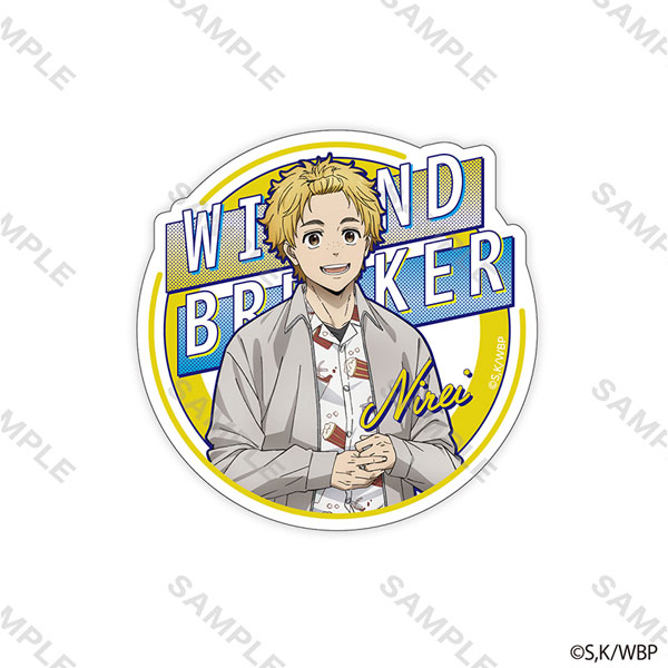【굿즈-스티커】 WIND BREAKER 애니판 스티커 사복 니레이 아키히코
