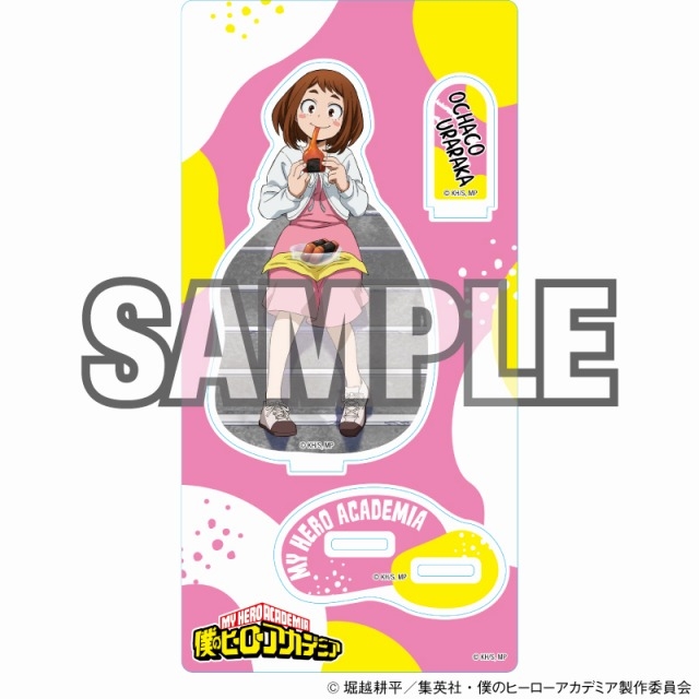 【굿즈-스탠드팝】 나의 히어로 아카데미아 아크릴스탠드 쁘띠 피크닉 우라라카 오챠코