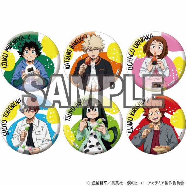 【굿즈-캔뱃지】 나의 히어로 아카데미아 B6 트레이딩 캔뱃지 쁘띠 피크닉