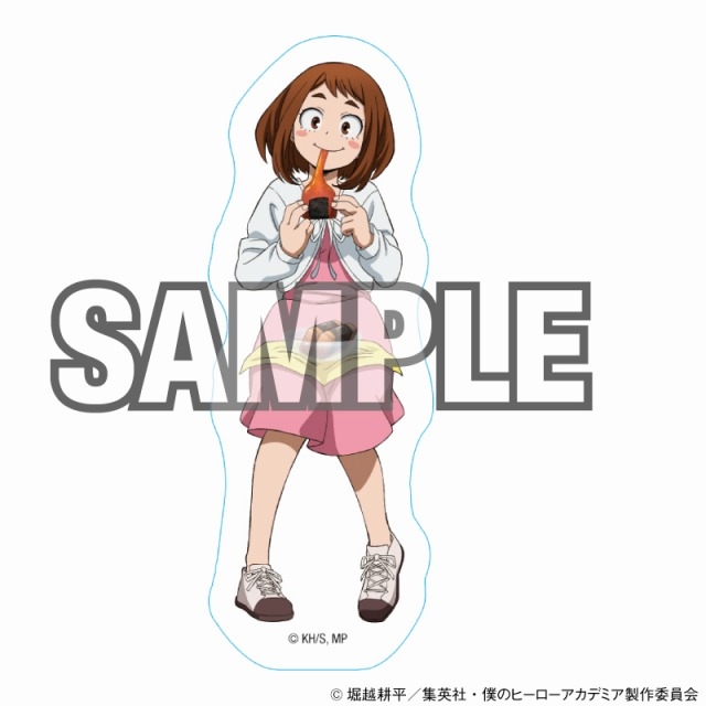 【굿즈-스티커】 나의 히어로 아카데미아 클리어 스티커 쁘띠 피크닉 우라라카 오챠코