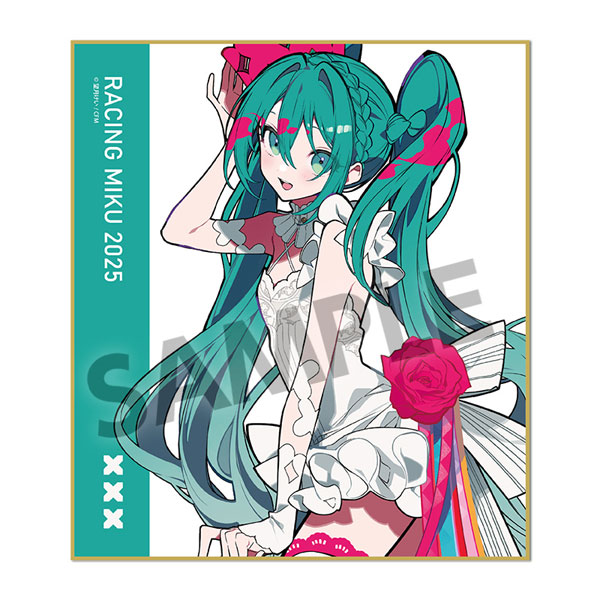 【굿즈-색지】 VOCALOID 레이싱 미쿠 미니 색지 2025ver. 5th Rhapsody