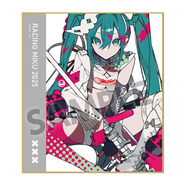 【굿즈-색지】 VOCALOID 레이싱 미쿠 미니 색지 2025ver. Rd.1 OKAYAMA