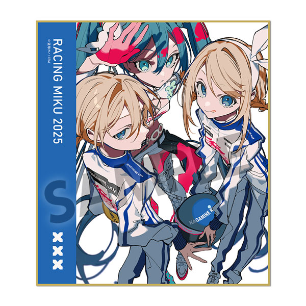 【굿즈-색지】 VOCALOID 레이싱 미쿠 미니 색지 2025ver. Rd.2 FUJI