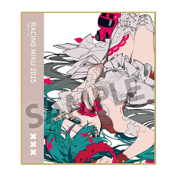 【굿즈-색지】 VOCALOID 레이싱 미쿠 미니 색지 2025ver. Rd.4 FUJI