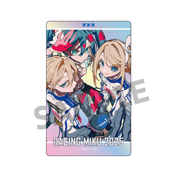 【굿즈-스티커】 VOCALOID 레이싱 미쿠 오로라 스티커 2025ver. Rd.2 FUJI