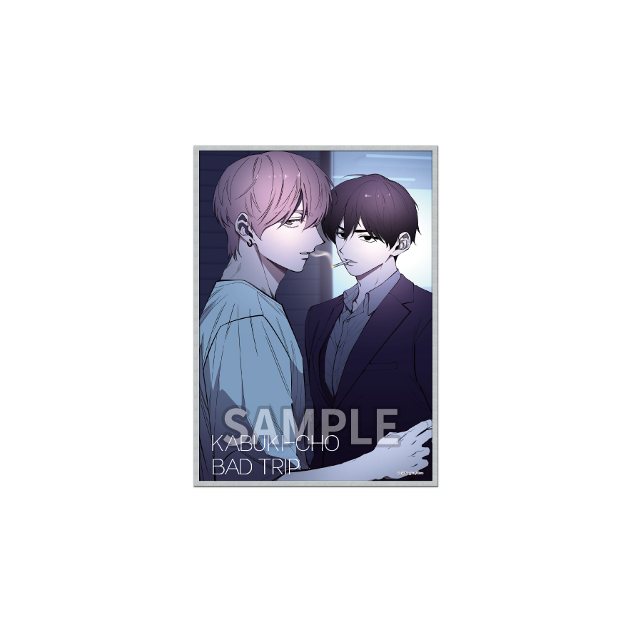 【굿즈-색지】 가부키쵸 배드 트립 아크릴 색지 D