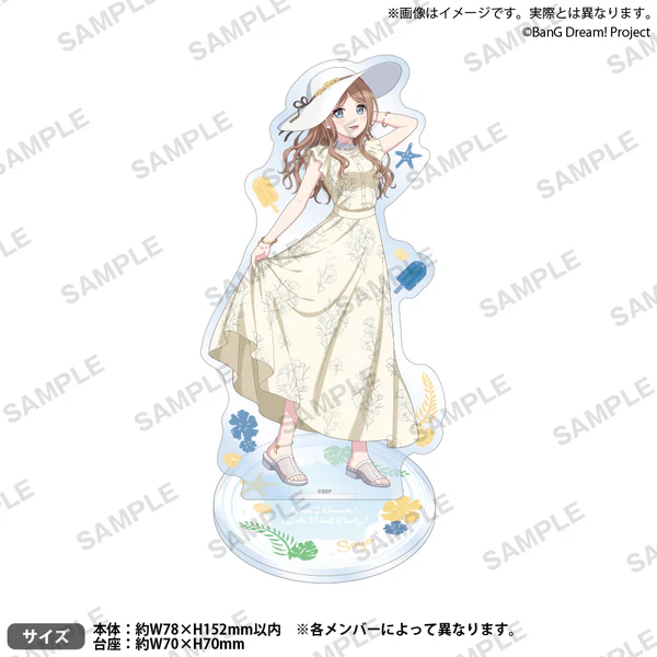 【굿즈-아크릴스탠드】 Bang Dream! 뱅드림! 아크릴스탠드 나가사키 소요 2024 Summer ver.