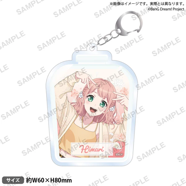 【굿즈-키홀더】 Bang Dream! 뱅드림! 아크릴키홀더 우에하라 히마리 2024 Summer ver.
