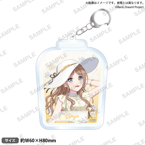 【굿즈-키홀더】 Bang Dream! 뱅드림! 아크릴키홀더 나가사키 소요 2024 Summer ver.