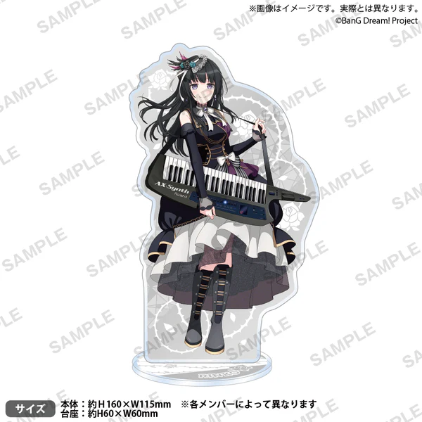 【굿즈-아크릴스탠드】 BanG Dream! 뱅드림! 아크릴스탠드 시로카네 린코 10th Anniversary ver.