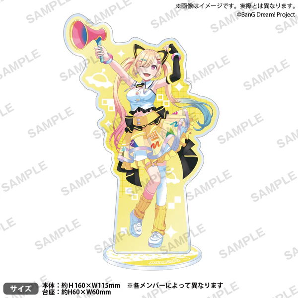 【굿즈-아크릴스탠드】 BanG Dream! 뱅드림! 아크릴스탠드 나카마치 아라레 10th Anniversary ver.