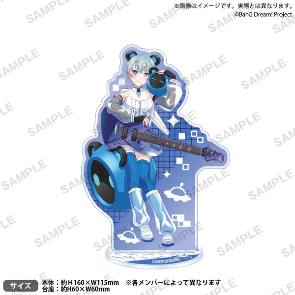 【굿즈-아크릴스탠드】 BanG Dream! 뱅드림! 아크릴스탠드 미네츠키 리츠 10th Anniversary ver.