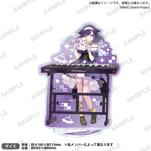 【굿즈-아크릴스탠드】 BanG Dream! 뱅드림! 아크릴스탠드 후지 미야코 10th Anniversary ver.