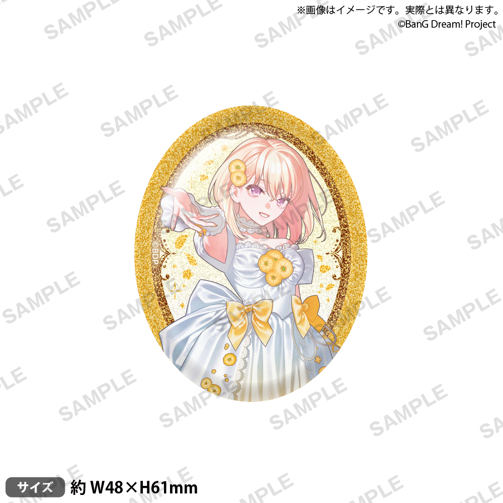 【굿즈-뱃지】 BanG Dream! Ave Mujica 타원형 캔뱃지 금화몽 ver. 돌로리스