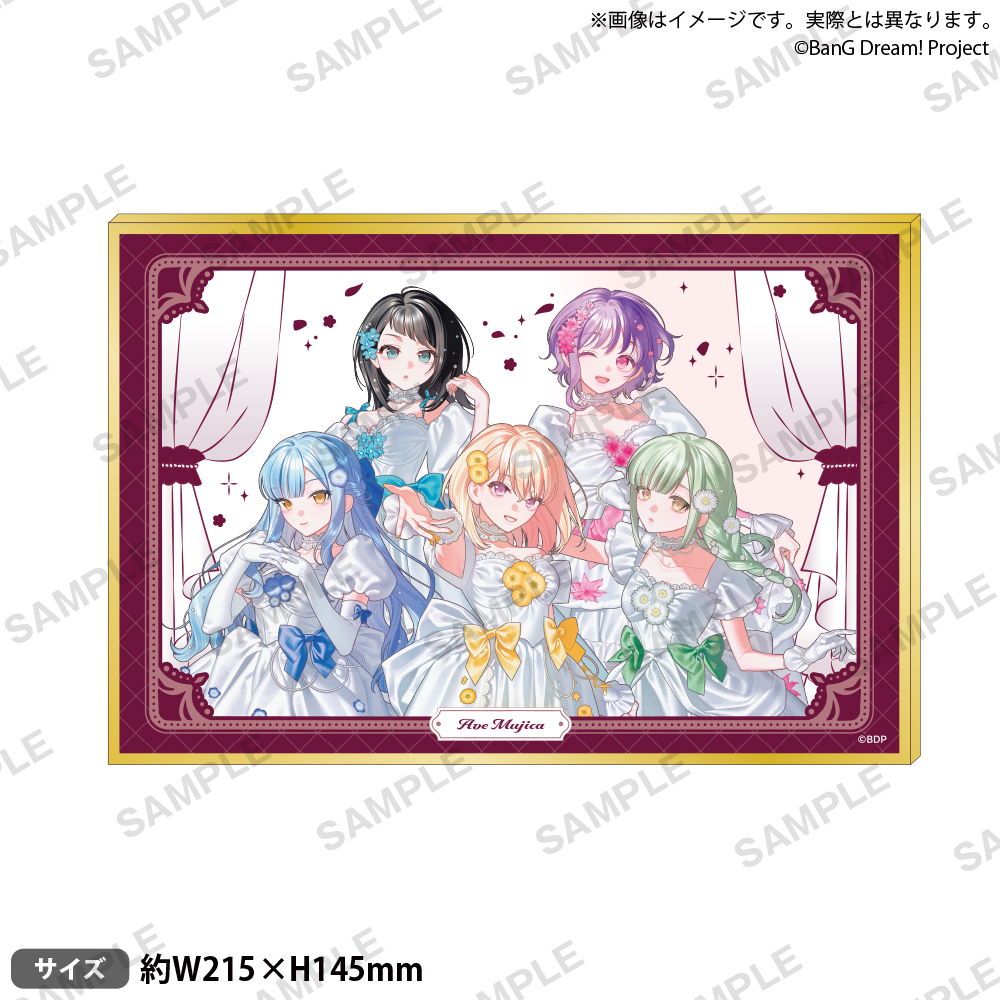 【굿즈-색지】 BanG Dream! Ave Mujica 아크릴 색지 금화몽 ver.