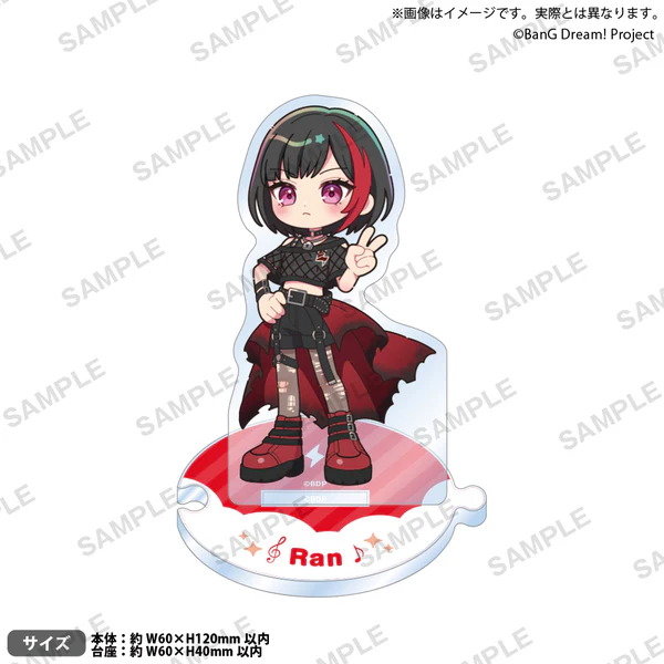 【굿즈-아크릴스탠드】 BanG Dream! 뱅드림! 이어지는 아크릴스탠드 미타케 란 피스ver.