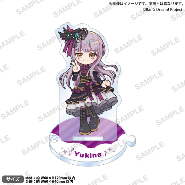 【굿즈-아크릴스탠드】 BanG Dream! 뱅드림! 이어지는 아크릴스탠드 미나토 유키나 피스ver.