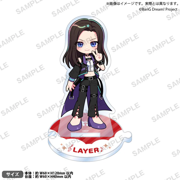 【굿즈-아크릴스탠드】 BanG Dream! 뱅드림! 이어지는 아크릴스탠드 레이야 피스ver.