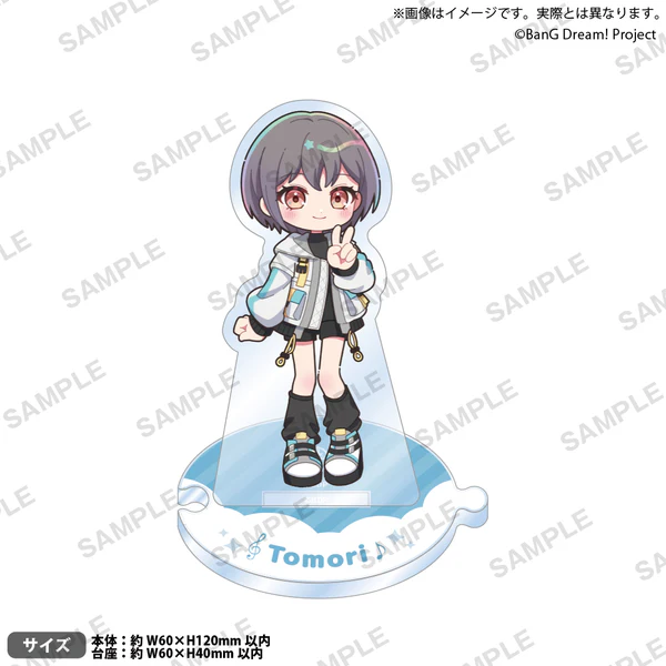 【굿즈-아크릴스탠드】 BanG Dream! 뱅드림! 이어지는 아크릴스탠드 타카마츠 토모리 피스ver.