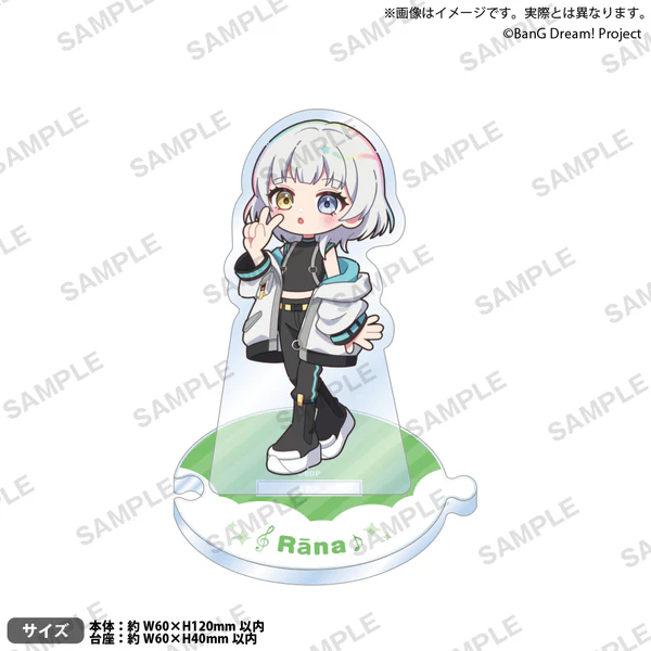 【굿즈-아크릴스탠드】 BanG Dream! 뱅드림! 이어지는 아크릴스탠드 카나메 라나 피스ver.