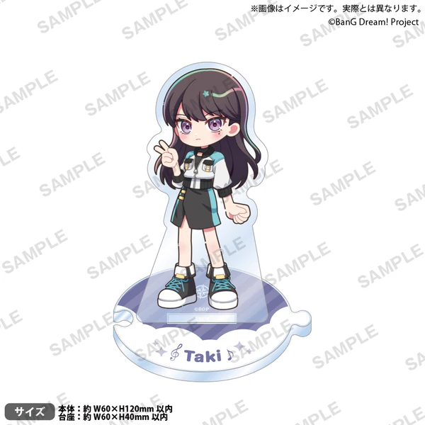 【굿즈-아크릴스탠드】 BanG Dream! 뱅드림! 이어지는 아크릴스탠드 시이나 타키 피스ver.