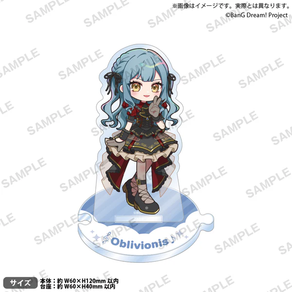 【굿즈-아크릴스탠드】 BanG Dream! 뱅드림! 이어지는 아크릴스탠드 오블리비오니스 피스ver.