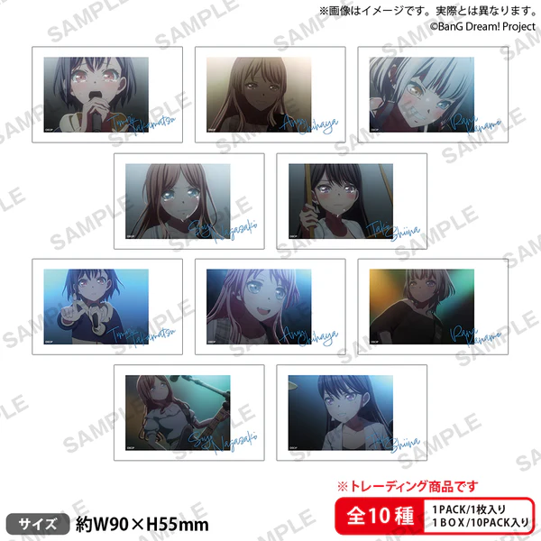 【굿즈-스티커】 Bang Dream! 뱅드림! It's MyGO B10 트레이딩 쇼트 스티커 vol.2 (랜덤)