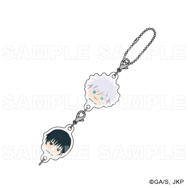 【굿즈-키홀더】 주술회전 회옥옥절 쵸콧테 연속 아크릴키홀더3 고죠 토우지