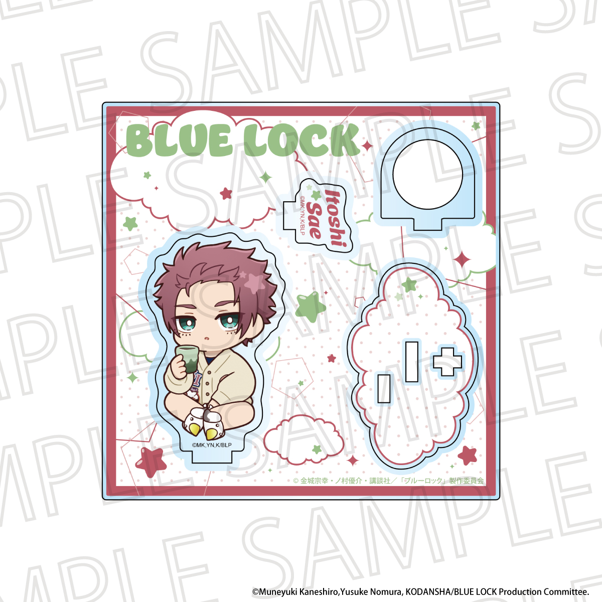 【굿즈-아크릴스탠드】 블루 록 리라타임 아크릴 링 스탠드 이토시 사에