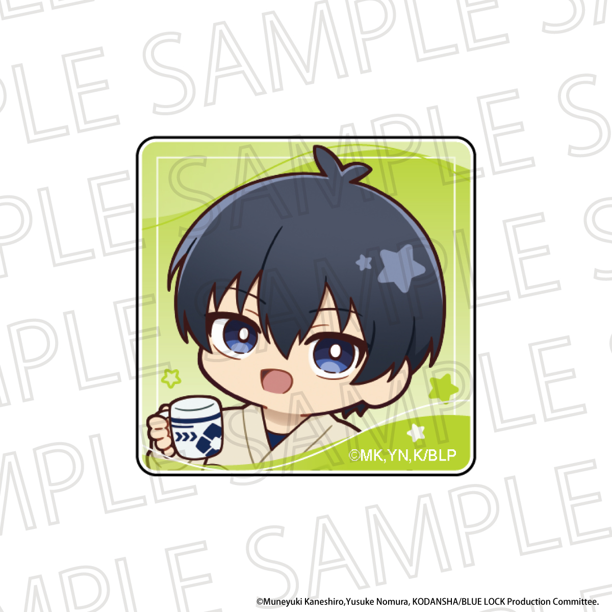 【굿즈-스티커】 블루 록 리라타임 블럭 스티커 이사기 요이치