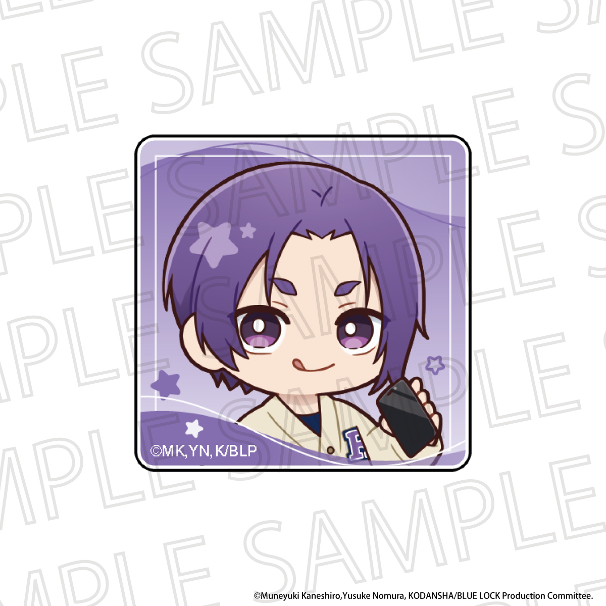 【굿즈-스티커】 블루 록 리라타임 블럭 스티커 미카게 레오