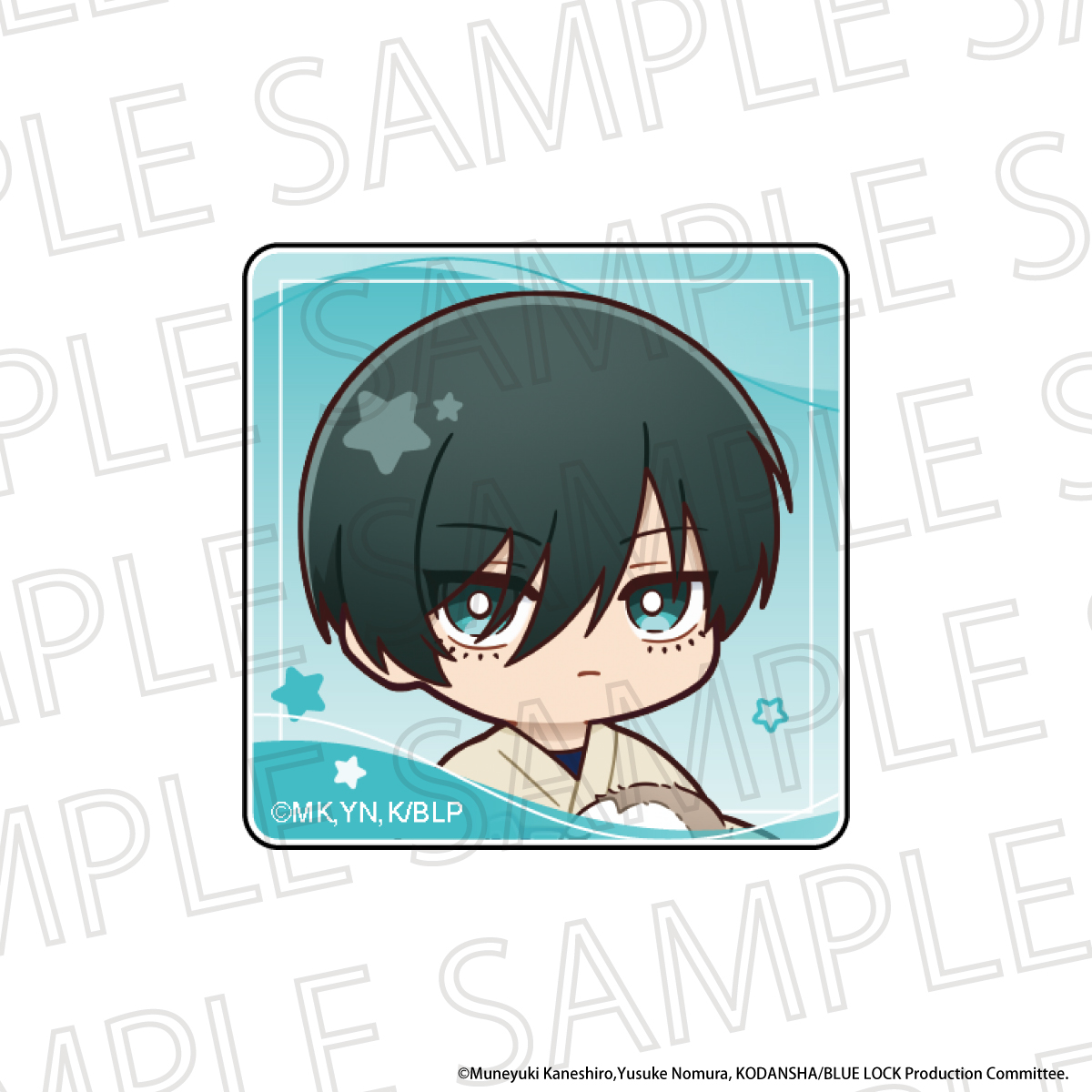 【굿즈-스티커】 블루 록 리라타임 블럭 스티커 이토시 린