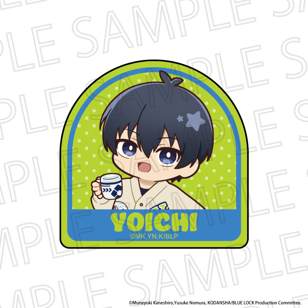 【굿즈-핀뱃지】 블루 록 리라타임 아크릴 핀즈 이사기 요이치