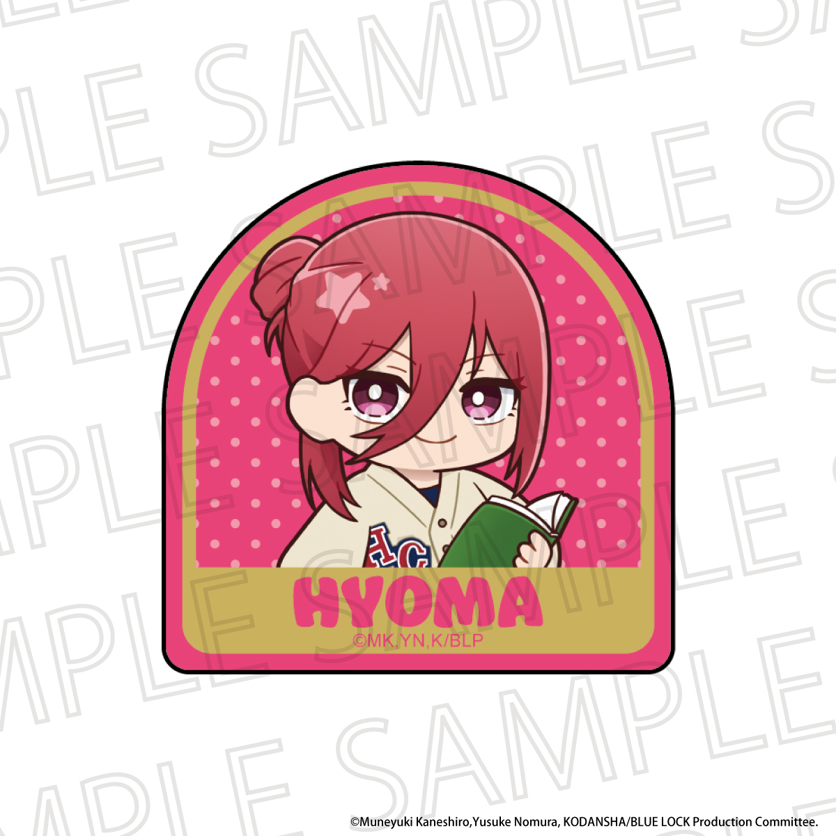 【굿즈-핀뱃지】 블루 록 리라타임 아크릴 핀즈 치기리 효마