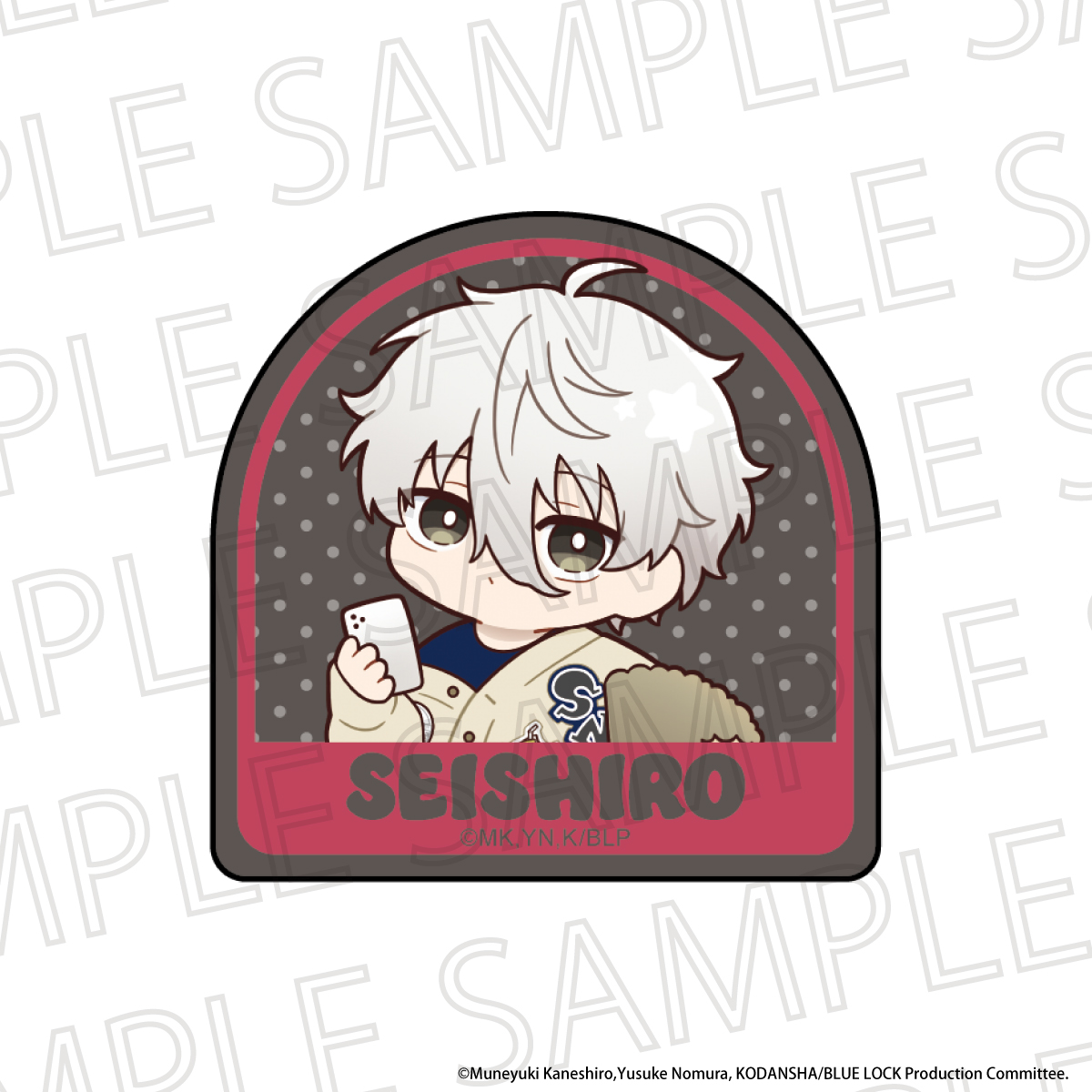 【굿즈-핀뱃지】 블루 록 리라타임 아크릴 핀즈 나기 세이시로