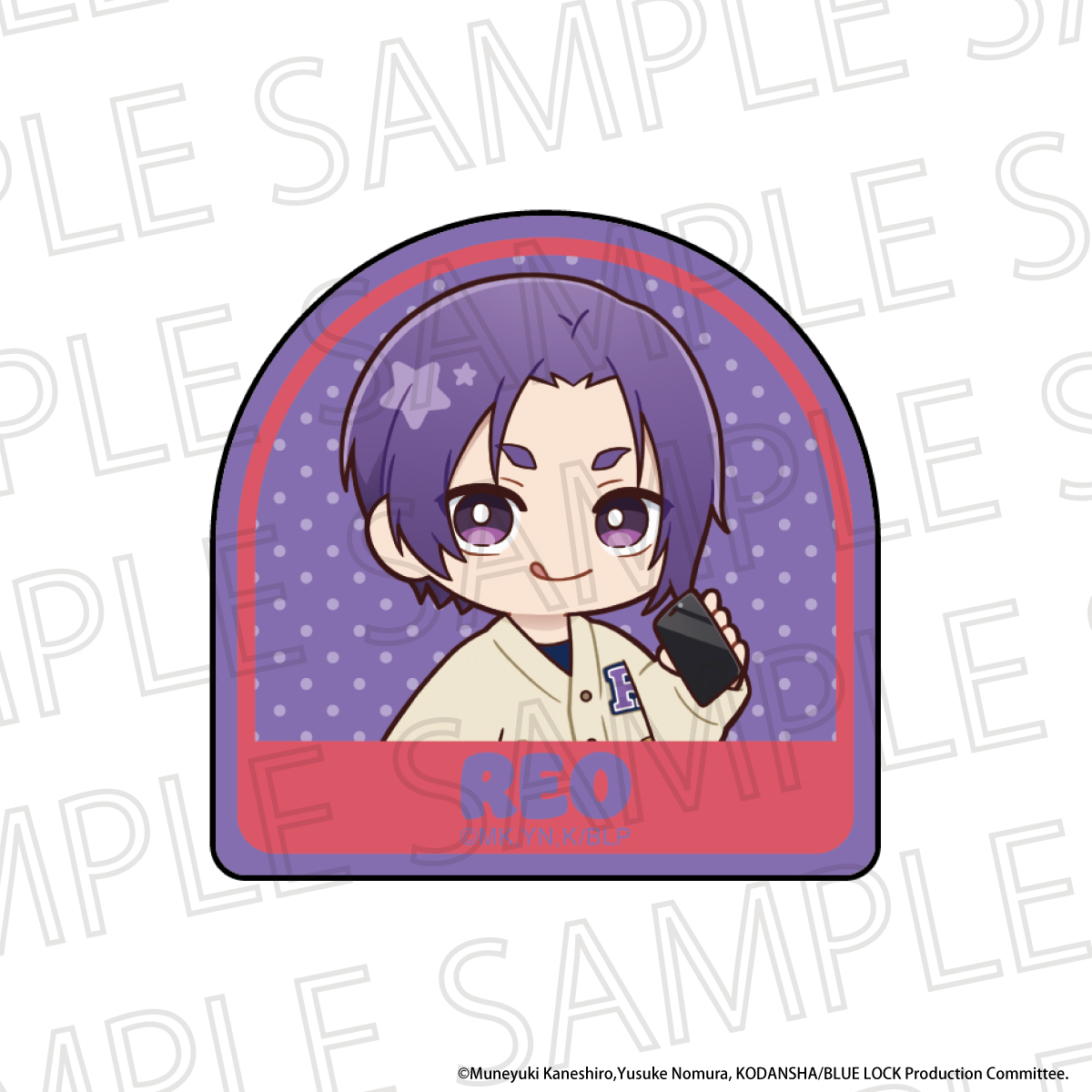 【굿즈-핀뱃지】 블루 록 리라타임 아크릴 핀즈 미카게 레오