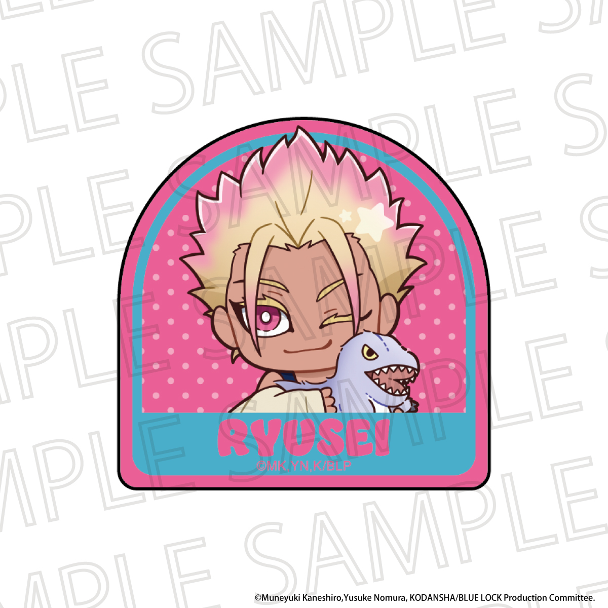 【굿즈-핀뱃지】 블루 록 리라타임 아크릴 핀즈 시도 류세이