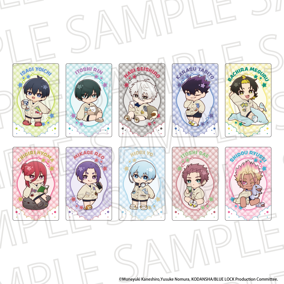 【굿즈-카드】 블루 록 B10 리라타임 트레이딩 아크릴카드