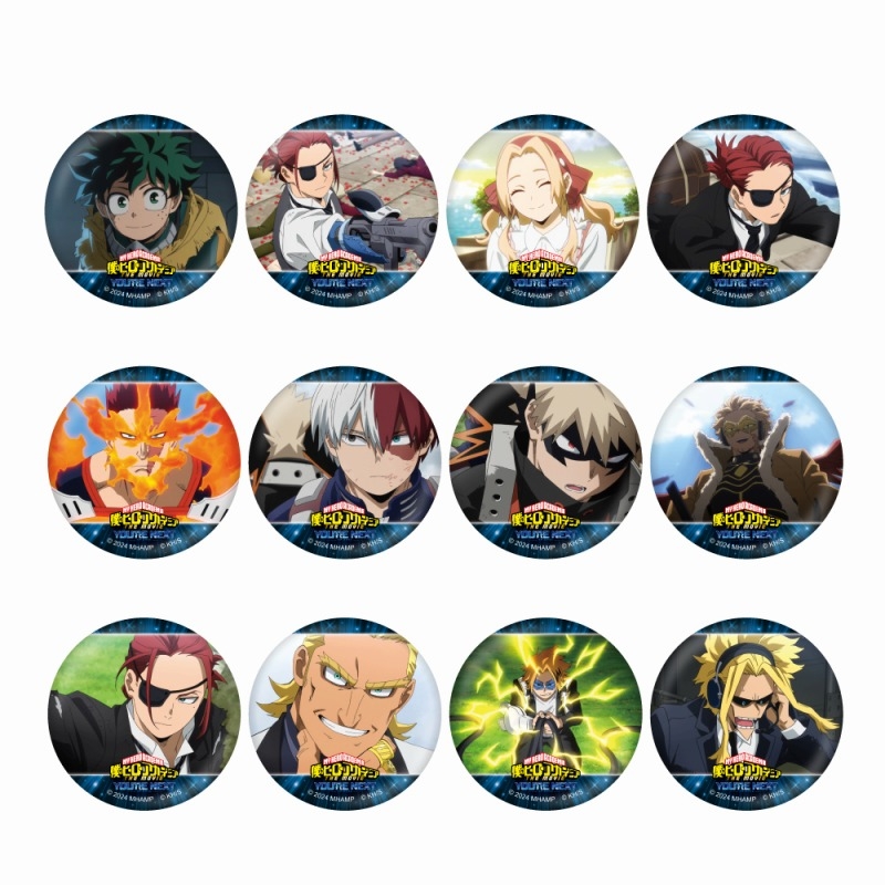 【굿즈-캔뱃지】 나의 히어로 아카데미아 극장판 유어 넥스트 B12 트레이딩 장면사 캔뱃지 vol.2