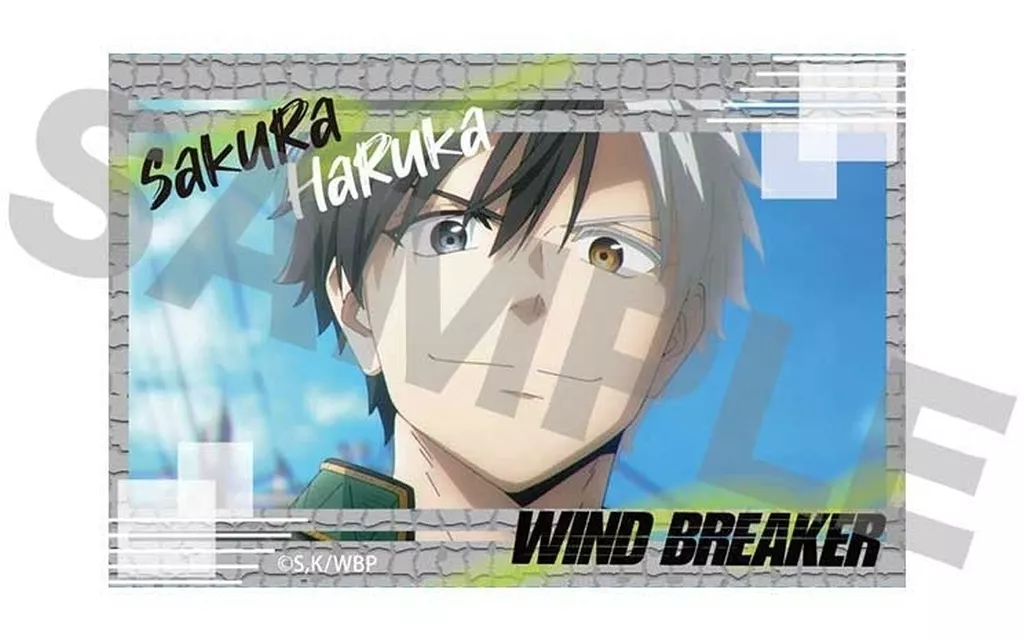 【굿즈-마그넷】 WIND BREAKER 애니판 사인 마그넷B