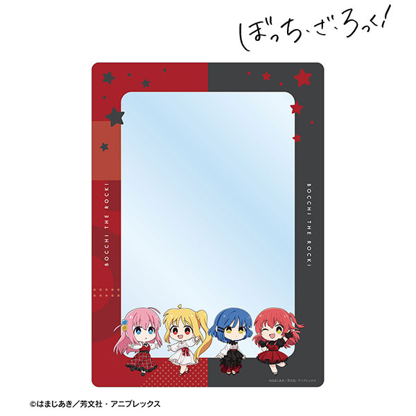 【굿즈-파일】 봇치 더 록! 애니판 A5 경질 케이스 결속밴드 치비캐릭 빨간 드레스ver.