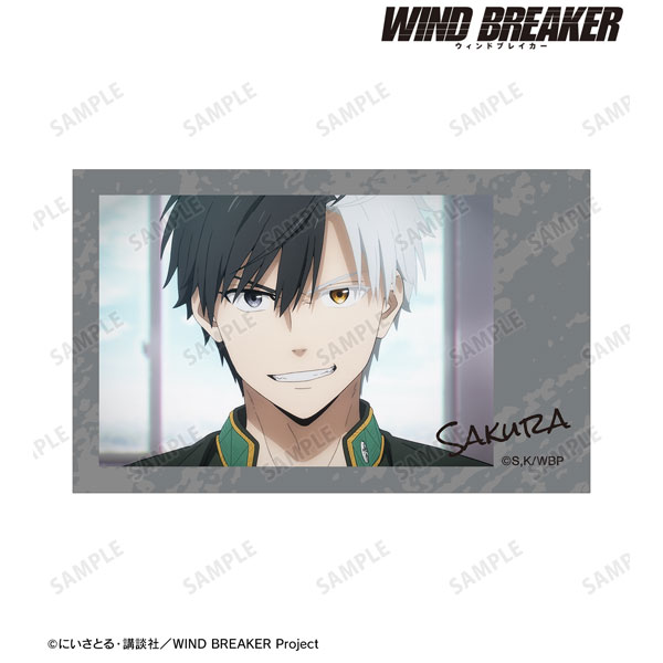 【굿즈-카드】 WIND BREAKER 애니판 장면사 즉석사진풍 일러스트 카드 사쿠라 하루카