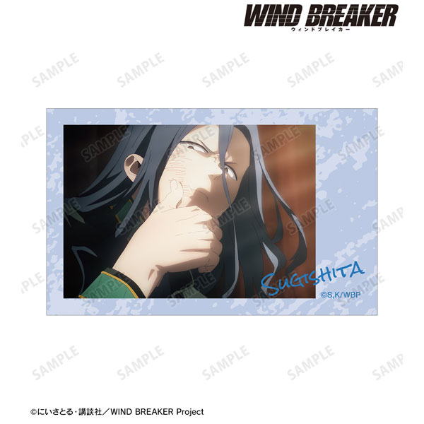 【굿즈-카드】 WIND BREAKER 애니판 장면사 즉석사진풍 일러스트 카드 스기시타 쿄타로