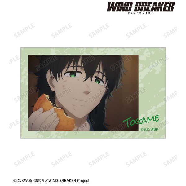 【굿즈-카드】 WIND BREAKER 애니판 장면사 즉석사진풍 일러스트 카드 토가메 죠