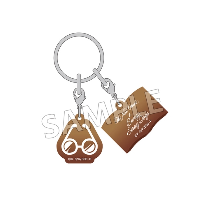 【굿즈-키홀더】 문호 스트레이독스 호텔 뉴 오타니 콜라보 챰 포함 아크릴키홀더 사카구치 안고