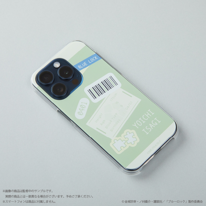 【굿즈-휴대폰굿즈】 블루 록 스마트폰 케이스 GRN 이사기 요이치 iPhone15Pro